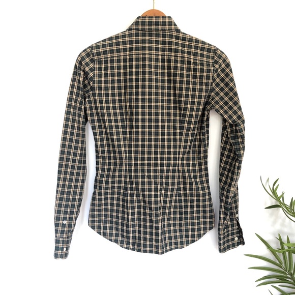 Ralph Lauren Rugby Ruffled Plaid Button Down - Picture 4 of 5